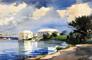 Winslow Homer : Salt Kettle, Bermuda